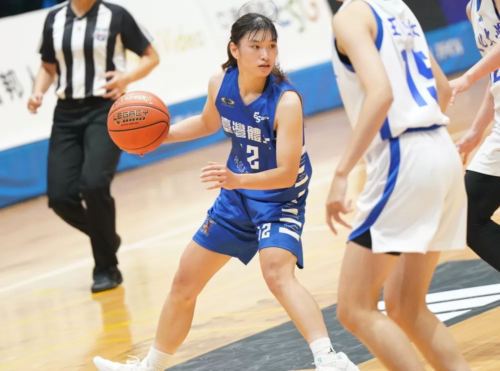 臺灣體大劉彥慈16分全隊最高。