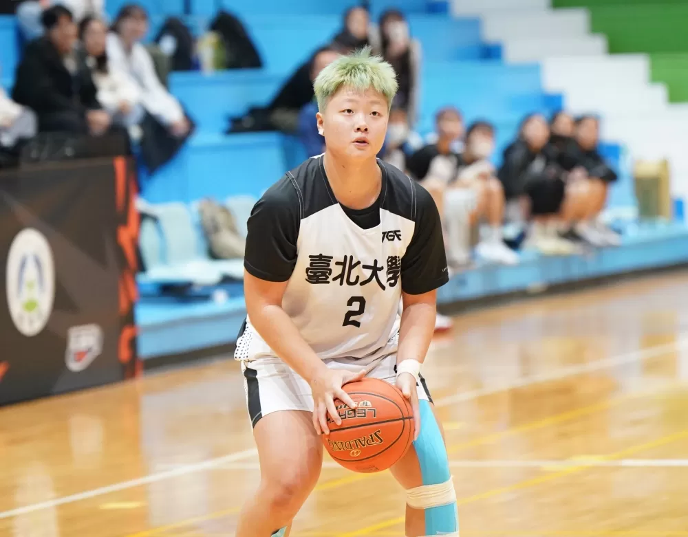 臺北大學林湘凌26分9籃板，開季迄今7戰得分都上雙。