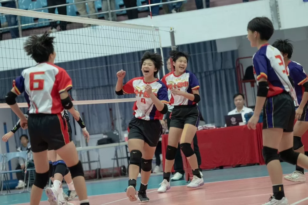 雙十國中女排平常心重建奪冠之路。
