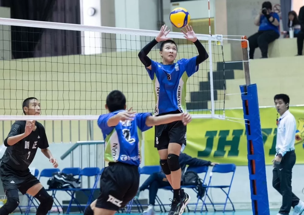 新園舉球員洪業恩。