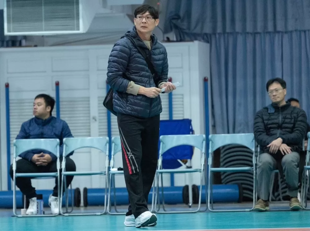 學甲國中教練侯文堂。