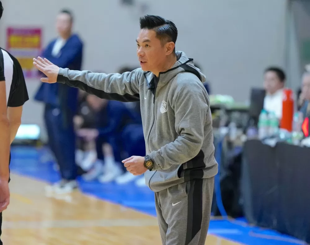 健行科大總教練劉孟竹。