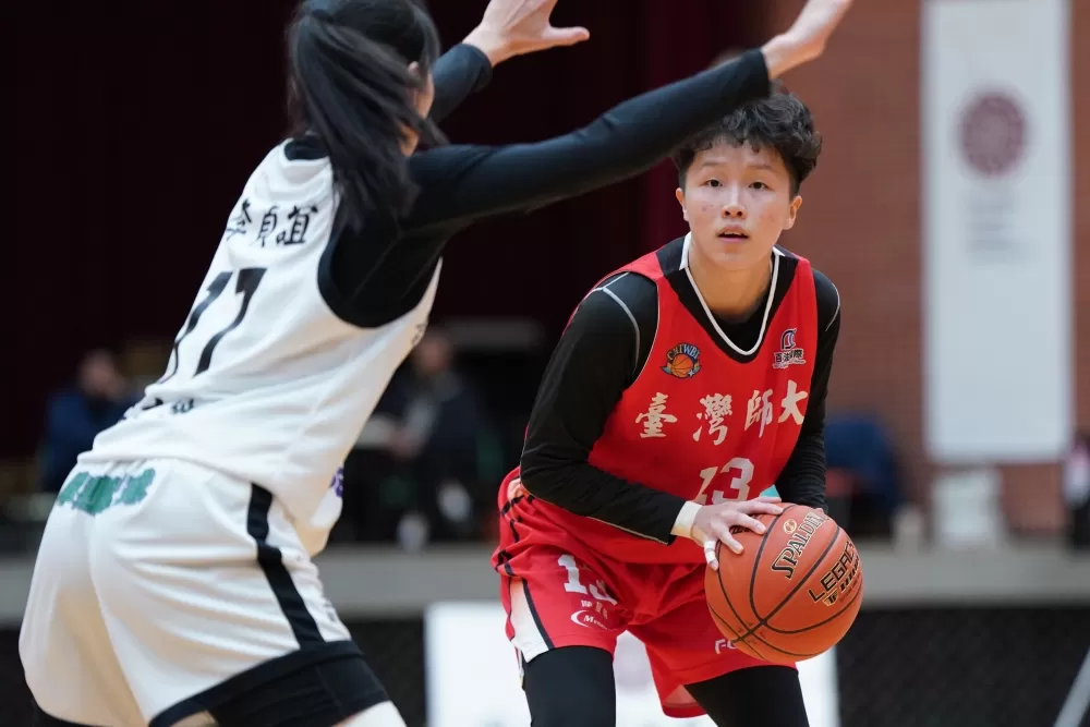 臺灣師大林佳蓉25分全隊最高。