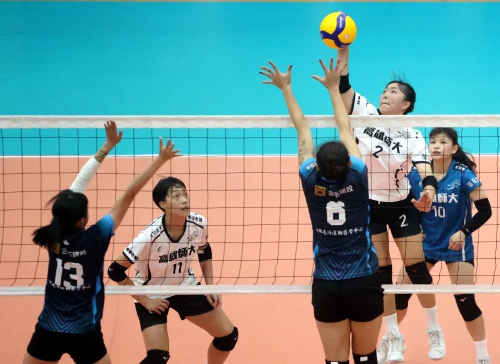 高雄師大直落三勝中正大學。林嘉欣／攝影。