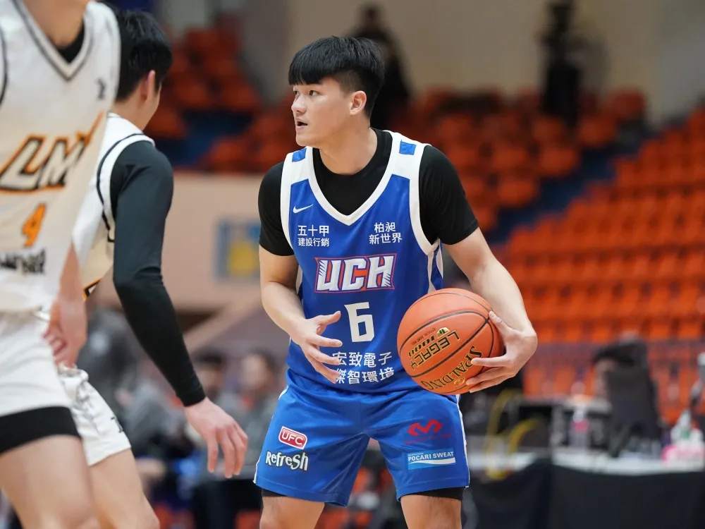 健行科大徐宏瑋17分4助攻,複賽4場得分都上雙。