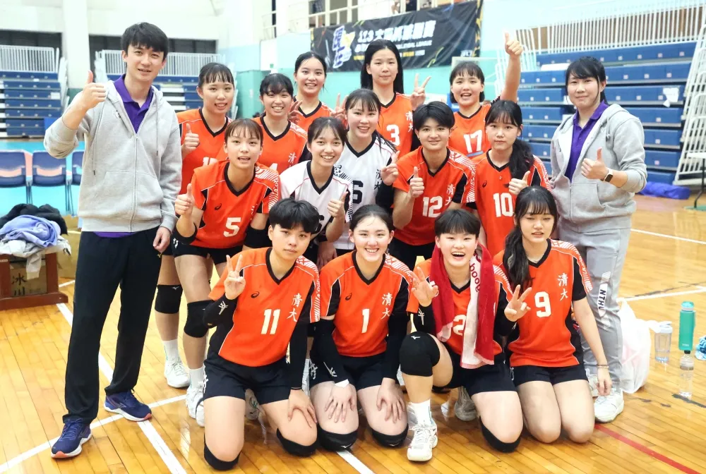 清大首闖四強寫新史。林嘉欣/攝影。