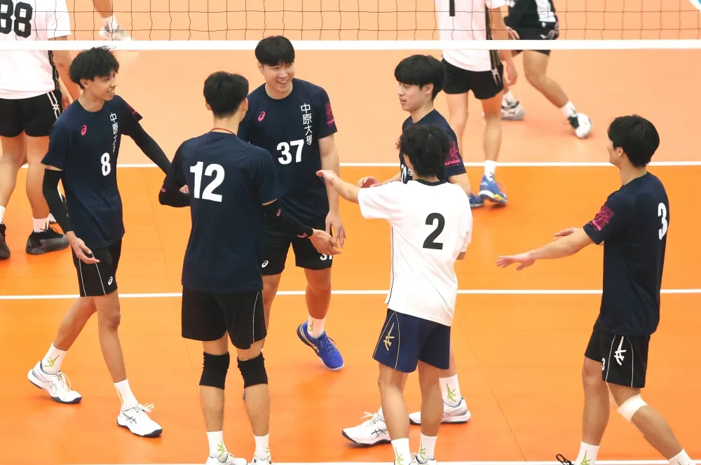 中原大學6連勝。林嘉欣/攝影。