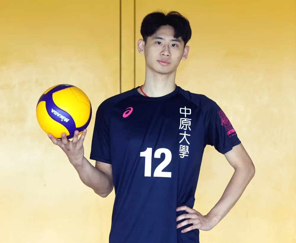 中原大學劉昱麟。林嘉欣／攝影。