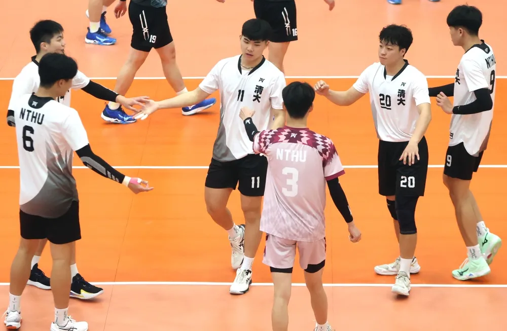 清華大學雖敗但表現亮眼。林嘉欣/攝影。