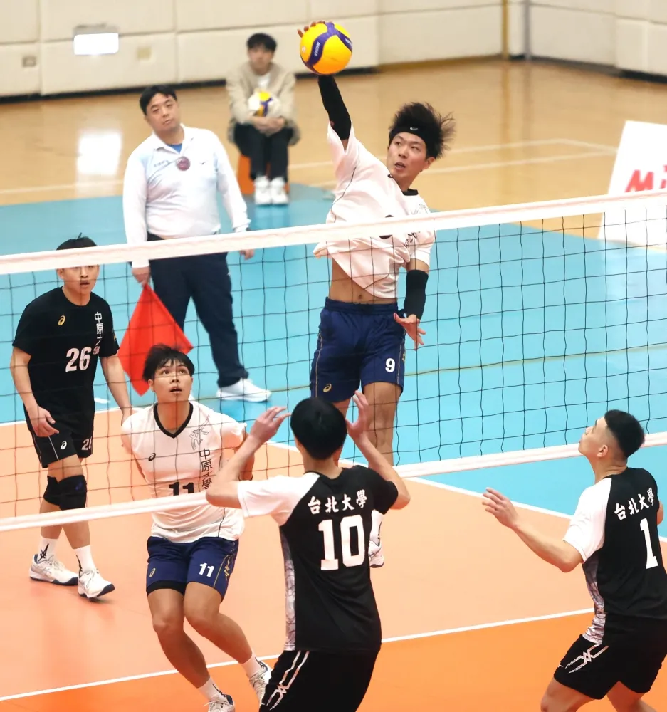 中原大學直落三勝臺北大學。林嘉欣/攝影。