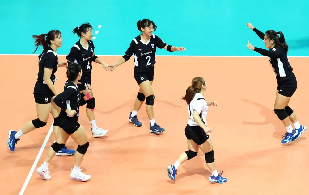 臺北市大連七年闖進UVL冠軍戰超嗨。林嘉欣/攝影。