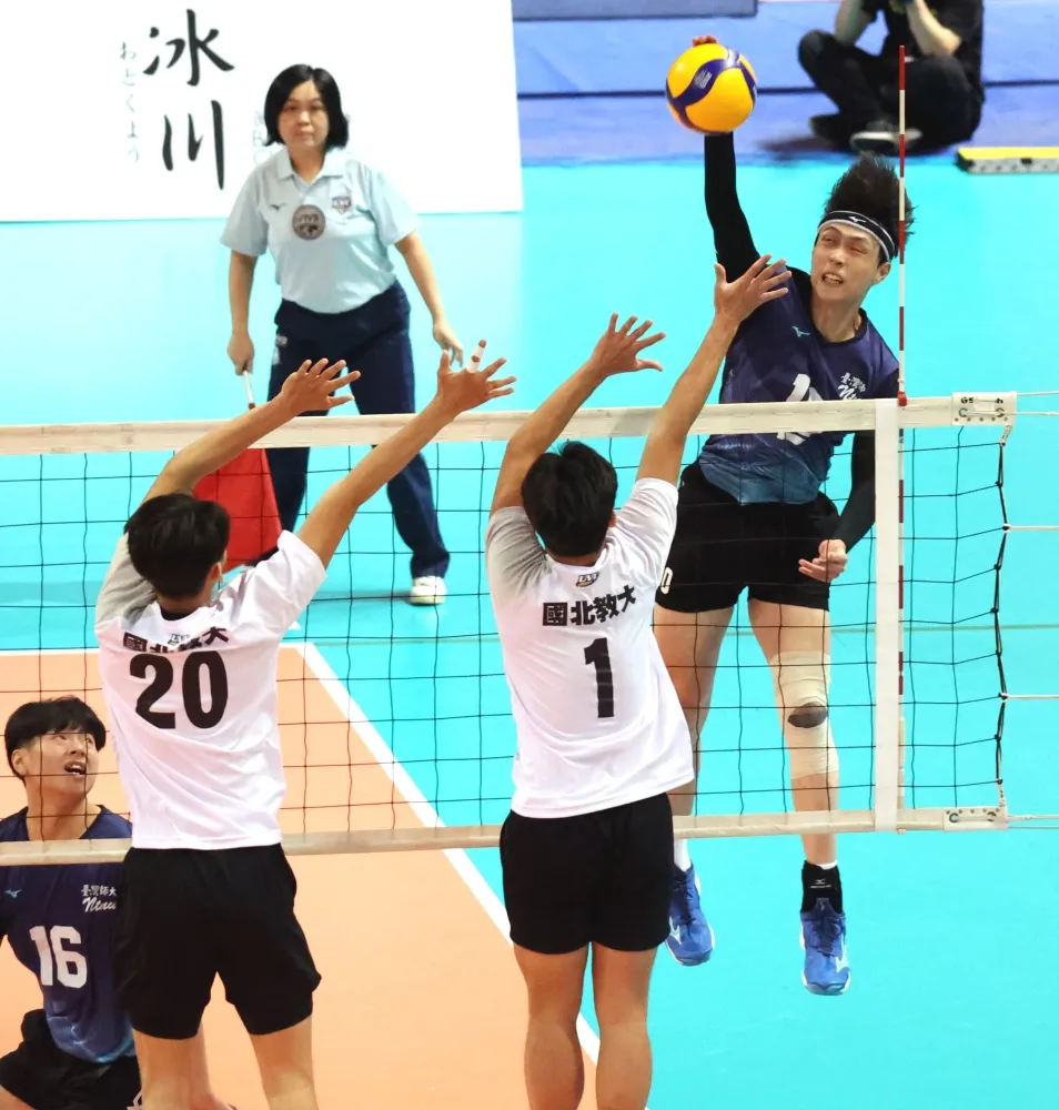 臺師張祐晨得16分。林嘉欣/攝影。