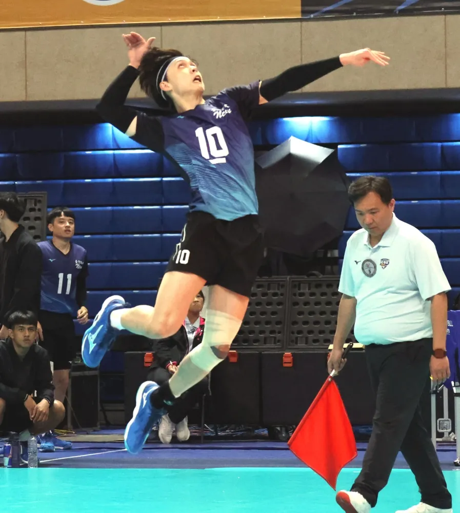 臺師張祐晨得16分。林嘉欣/攝影。