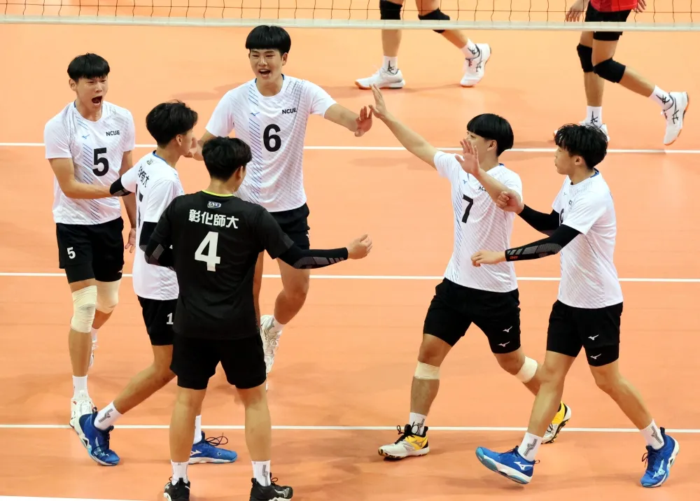 彰化師大以陳恩得(5號)得20分最佳。林嘉欣／攝影。