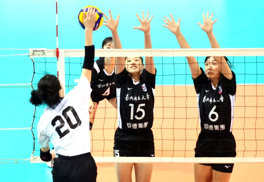 臺北市大攔網精準。林嘉欣/攝影。