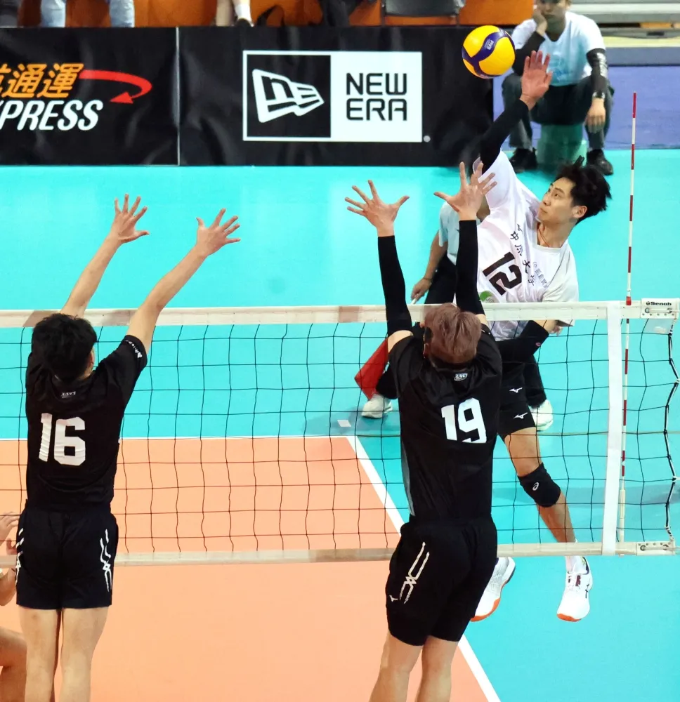 中原大學劉昱麟得24分。林嘉欣/攝影。