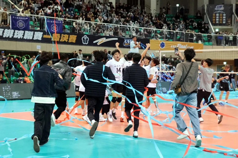 中原大學冠軍。林嘉欣/攝影。