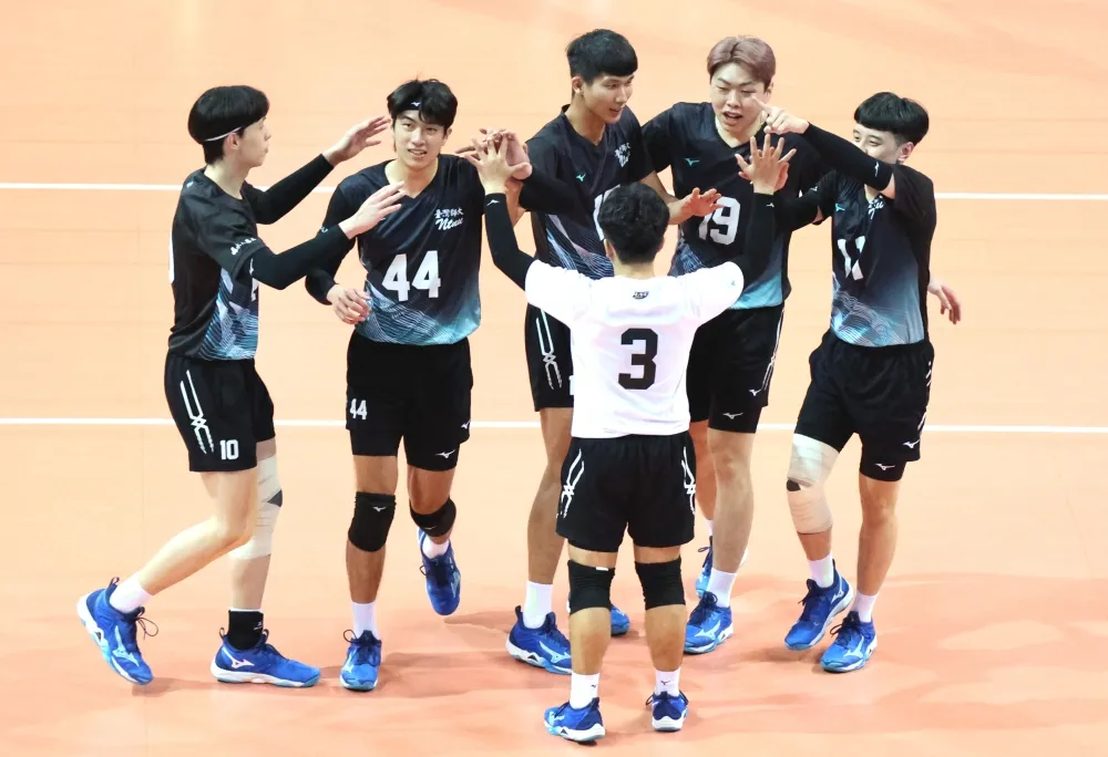 臺灣師大亞軍。林嘉欣/攝影。