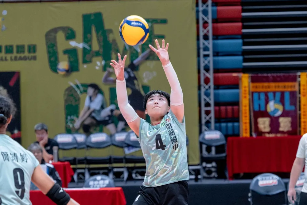 明湖舉球員蔡可恩。