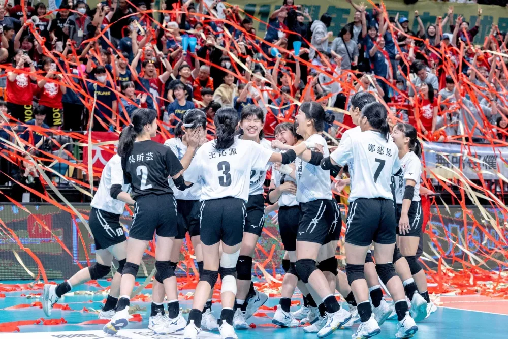 大觀隊史首冠。高中體總提供。下同。