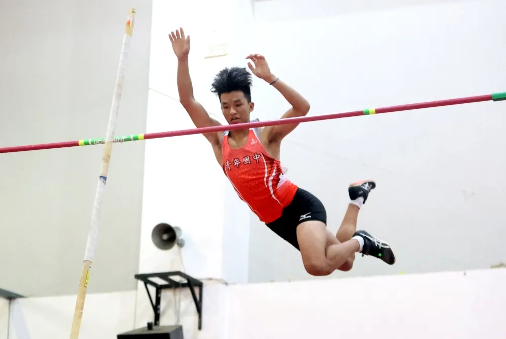 高雄市青年國中吳浚瑋第三。林嘉欣／攝影。	