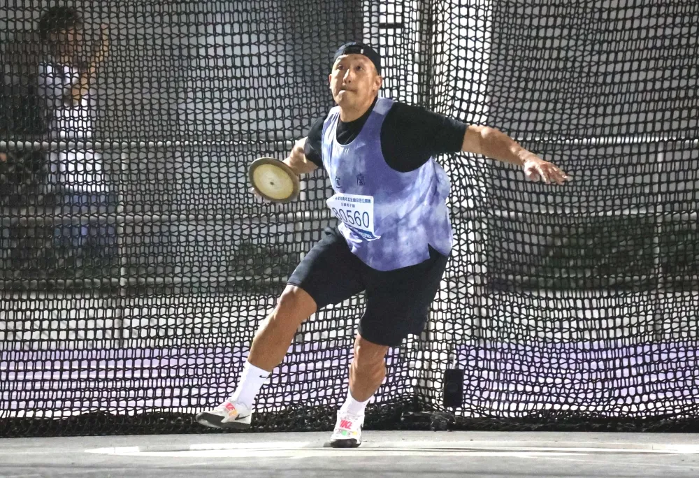 30歲的李慈雲58.96破懸15年全國紀錄。資料照片林嘉欣／攝影。