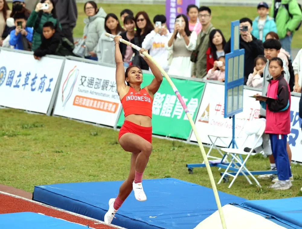 印尼Diva Renatta Jayadi 創最佳奪金。林嘉欣／攝影。
