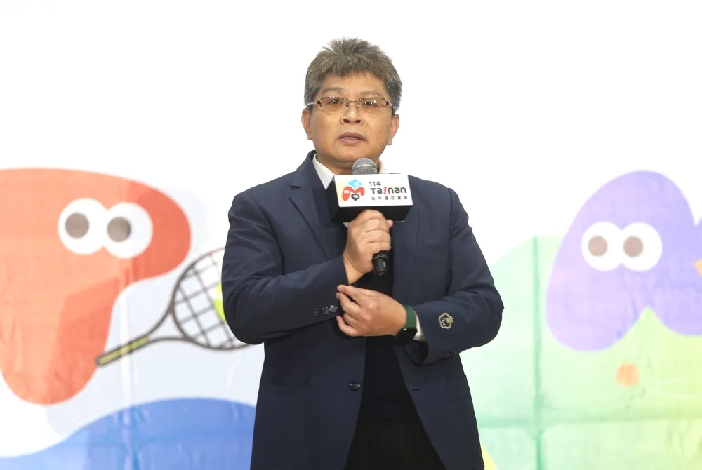 體育署副署長房瑞文。林嘉欣／攝影。