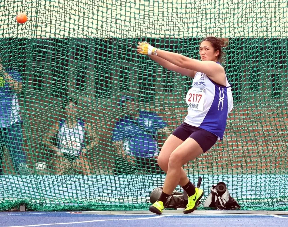 余雅倩第五度破全國。資料照片林嘉欣/攝影。